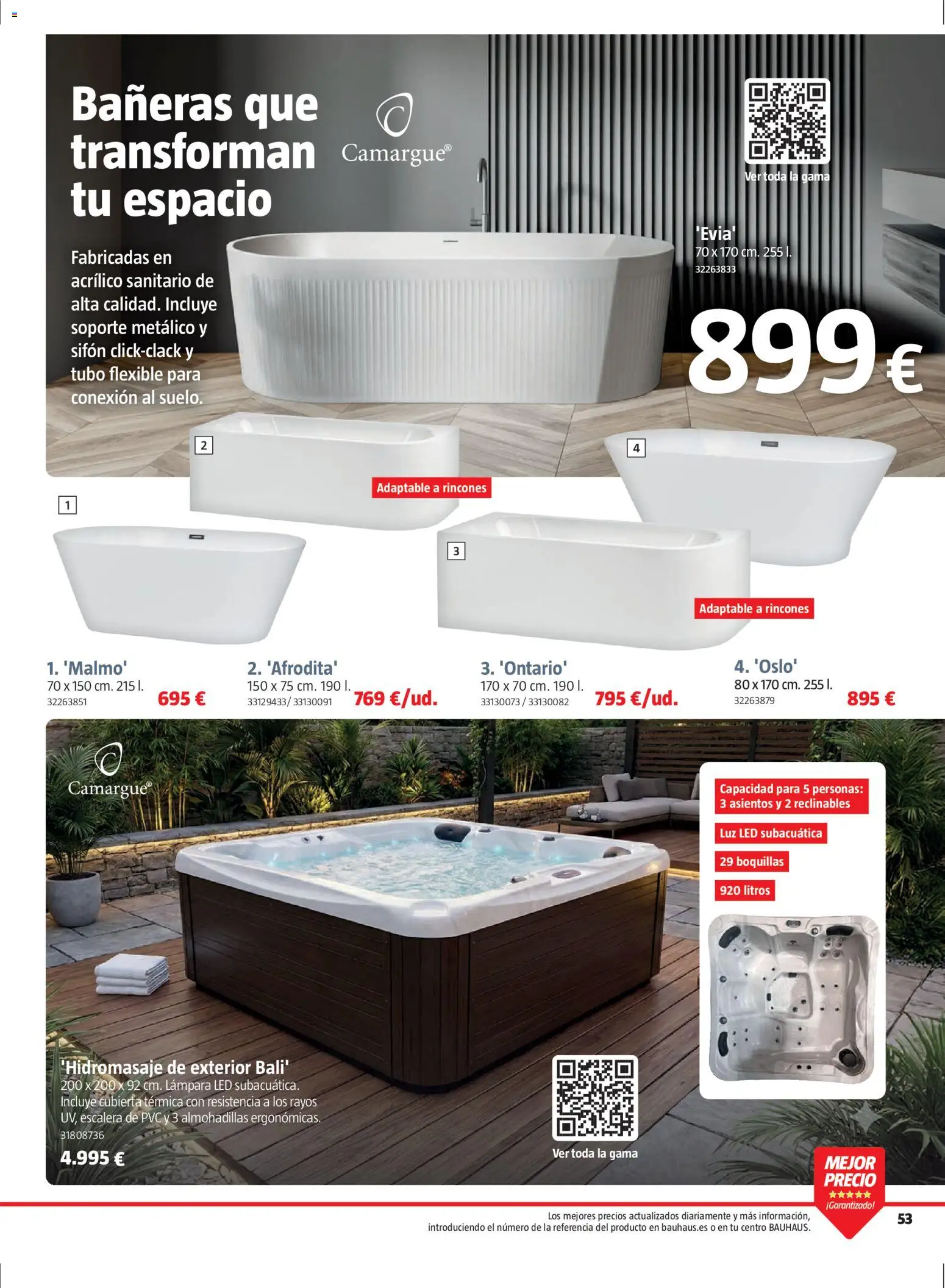 Bauhaus folleto Renueva │ válido desde el 02.03.2026 | Página: 53 | Productos: Lámpara