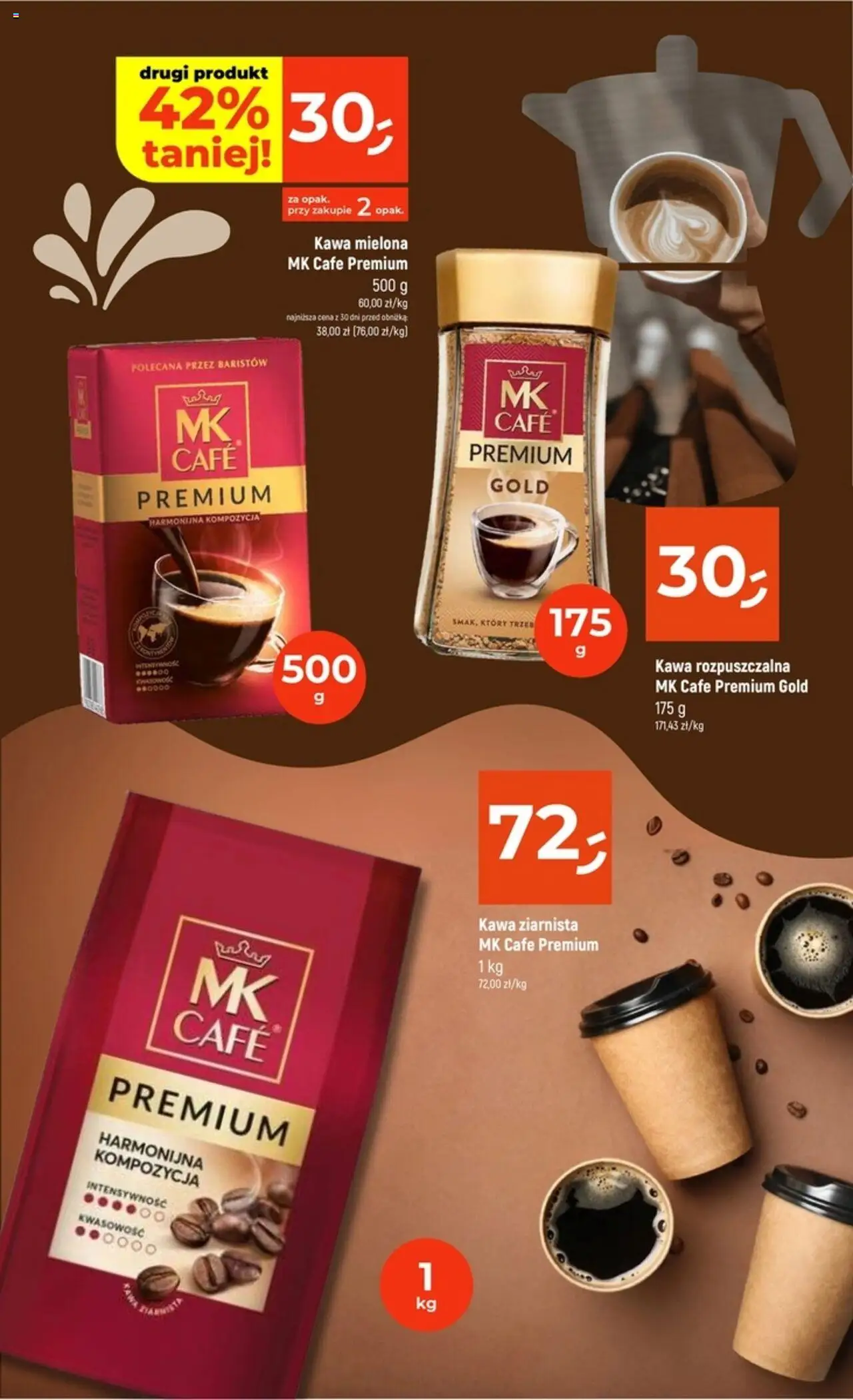 Dealz Gazetka - Katalog Kaw I Herbat od 02.10.2025 | Strona: 8 | Produkty: Kawa ziarnista, Kawa rozpuszczalna, Kawa