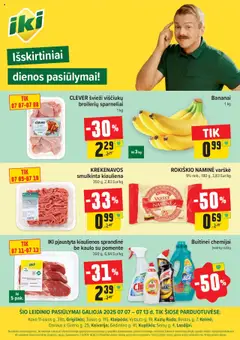IKI leidinių peržiūra, galiojančių nuo 07.07.2025