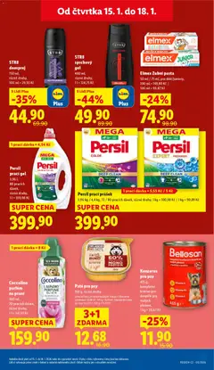 Náhled letáku Coccolino parfém na praní, 460 ml, 20 pracích dávek, různé druhy od 15.01.2026 | Strana: 25