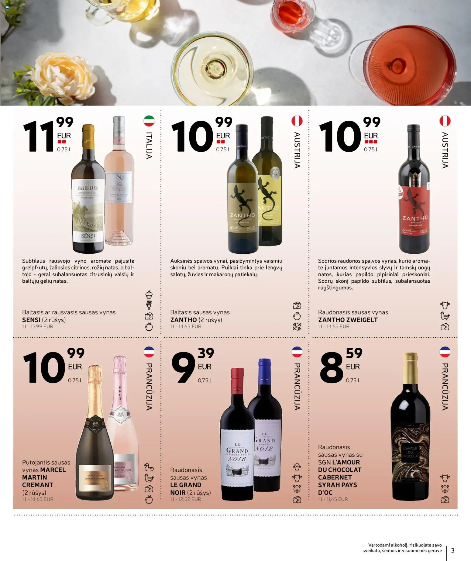 Rimi akcijos nuo 03.02.2026 | Puslapis: 3 | Prekių: Vynas