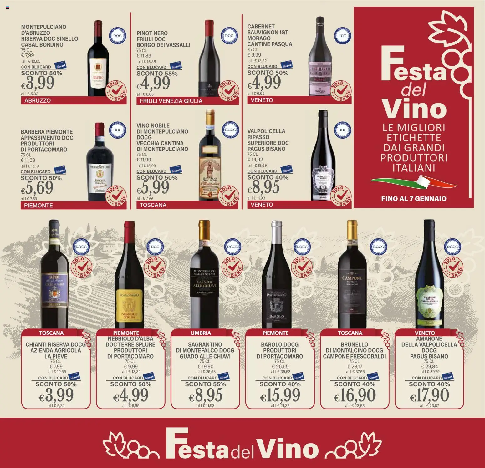 Volantino Il Gigante del 24.11.2025 | Pagina: 17 | Prodotti: Vino, Polo