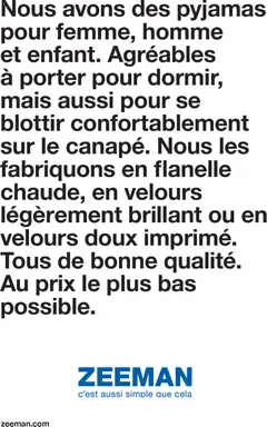 Zeeman - Prévisualisation de Zeeman catalogue Automne valide à partir de 25.10.2025 | Page: 2