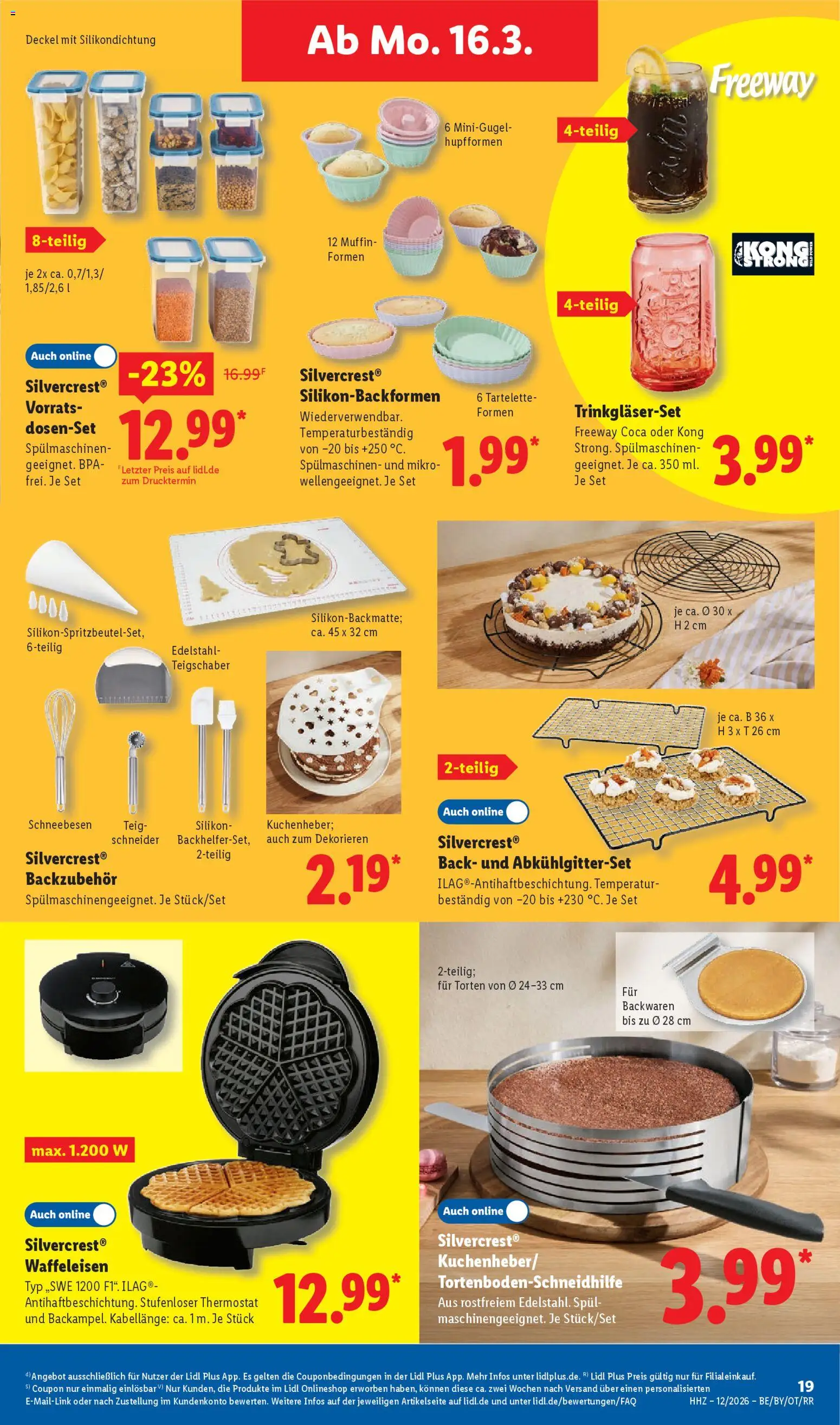Lidl Prospekt Düsseldorf – gültig ab 16.03.2026 | Seite: 31 | Produkte: Waffeleisen