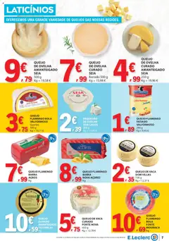 E.Leclerc - Folheto Semanal │ válido de 03.07.2025 | Página: 7 | Produtos: Queijo, Requeijão