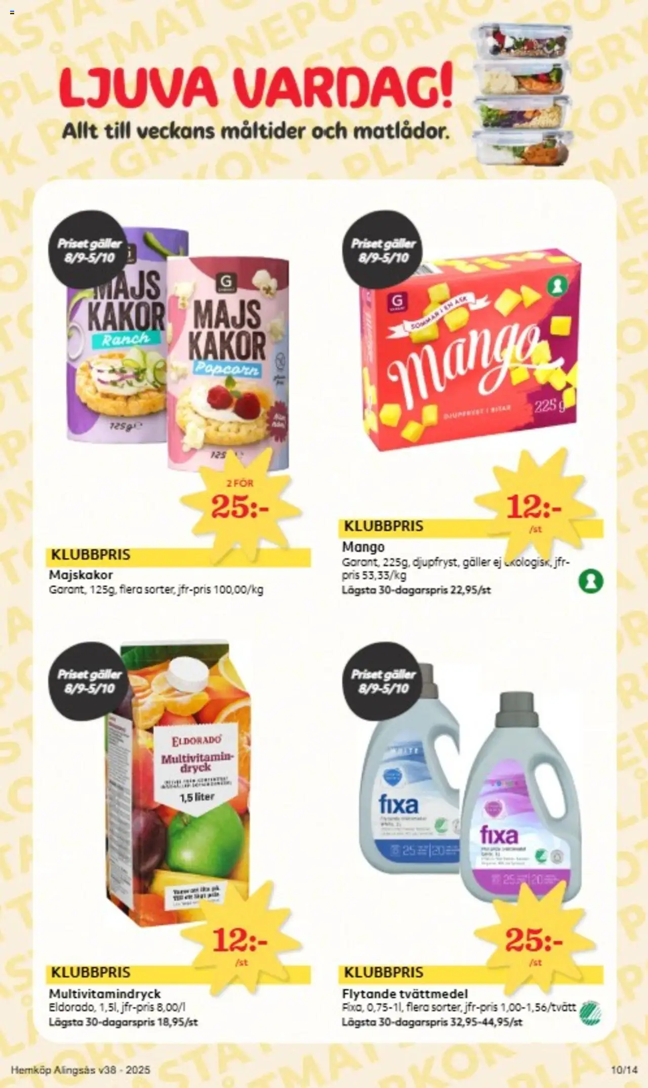 Hemköp reklamblad aktuell från 15.09.2025 | Sida: 10