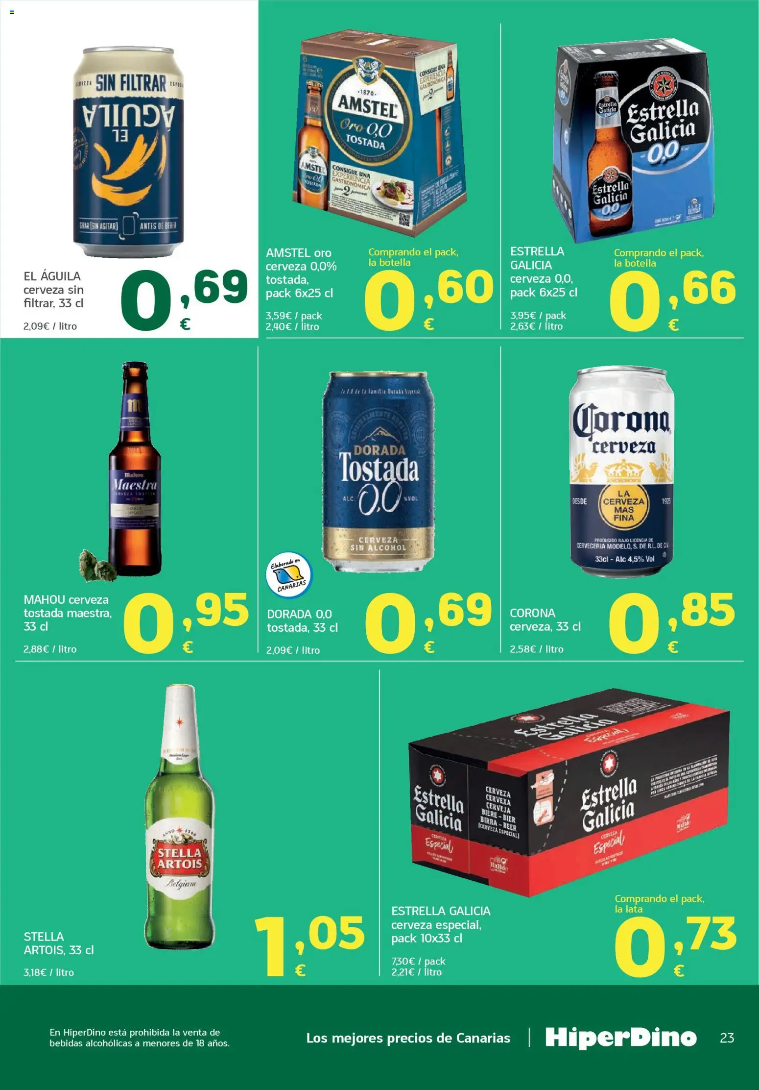HiperDino folleto │ válido desde el 09.04.2026 | Página: 23