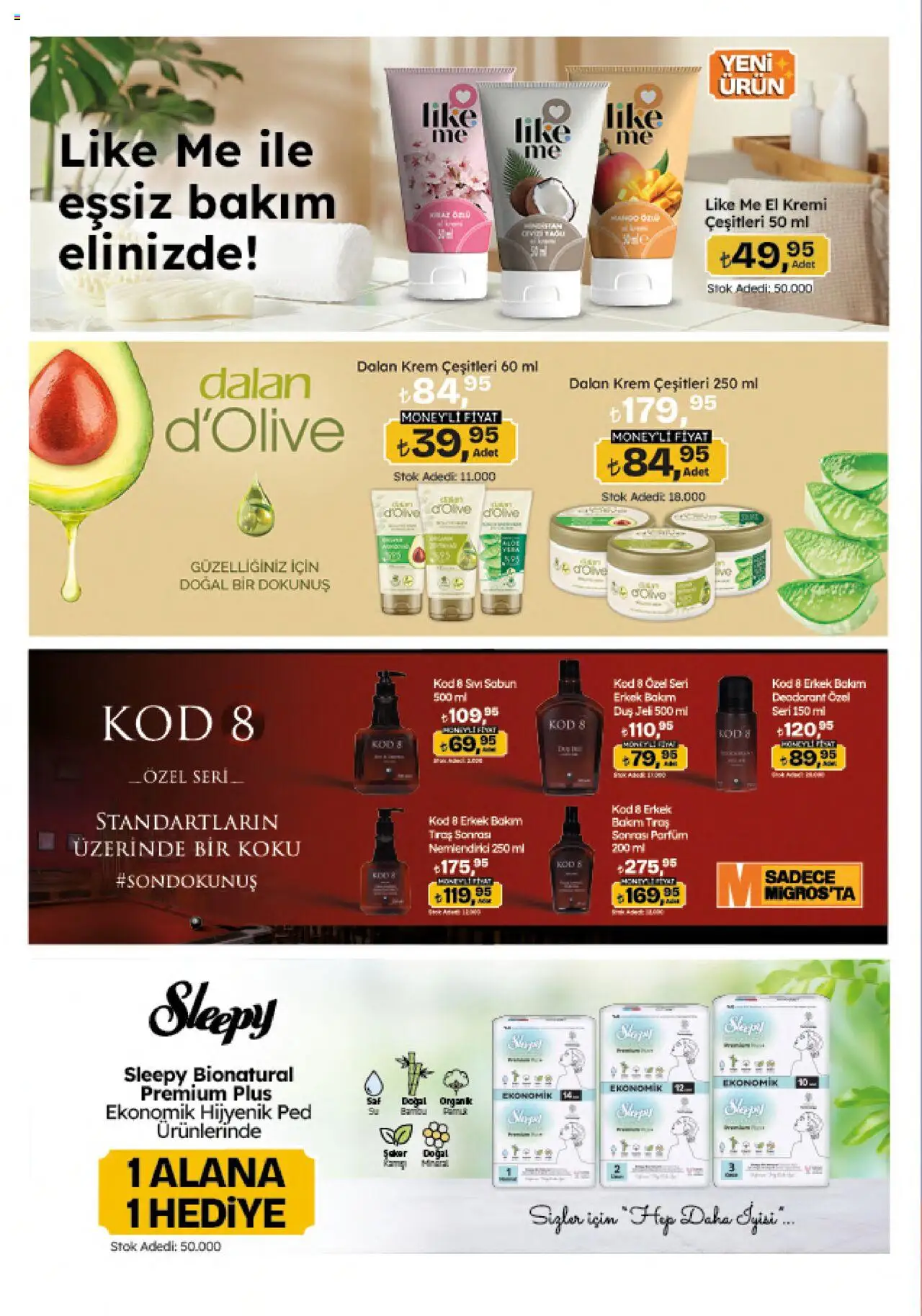 Migros Katalog - Migroskop - 11.09.2025 tarihinden itibaren geçerlidir | Sayfa: 94 | Ürünler: Krem, Duş jeli, Deodorant, Parfüm