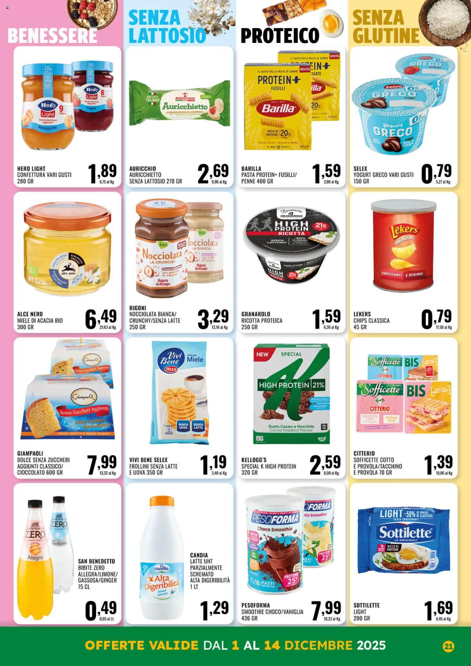 Volantino GECOP del 01.12.2025 | Pagina: 21 | Prodotti: Cioccolato, Cacao, Albicocche, Miele