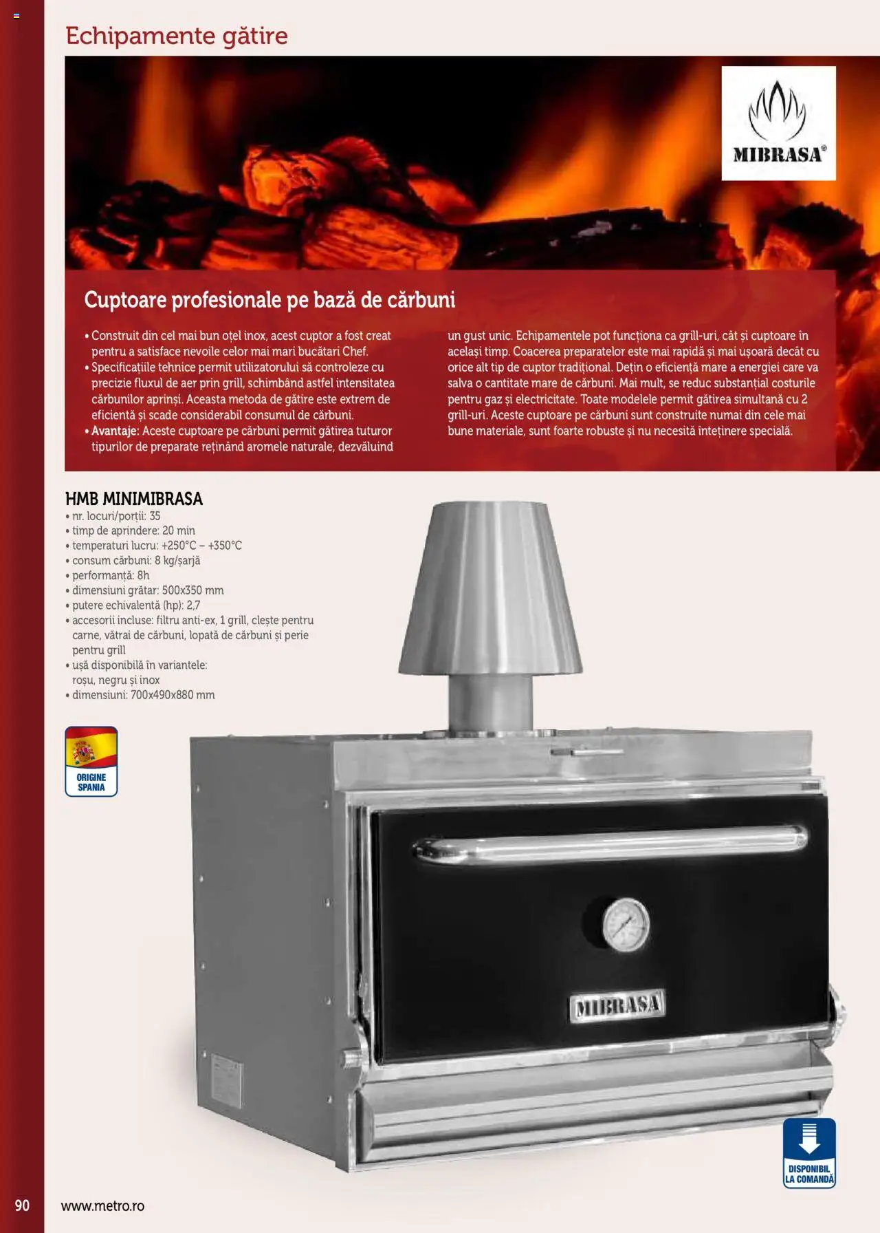 Noul catalog Metro – valabil de la 17.09.2025 | Pagină: 90 | Produse: Cuptor, Grill, Perie, Ușă