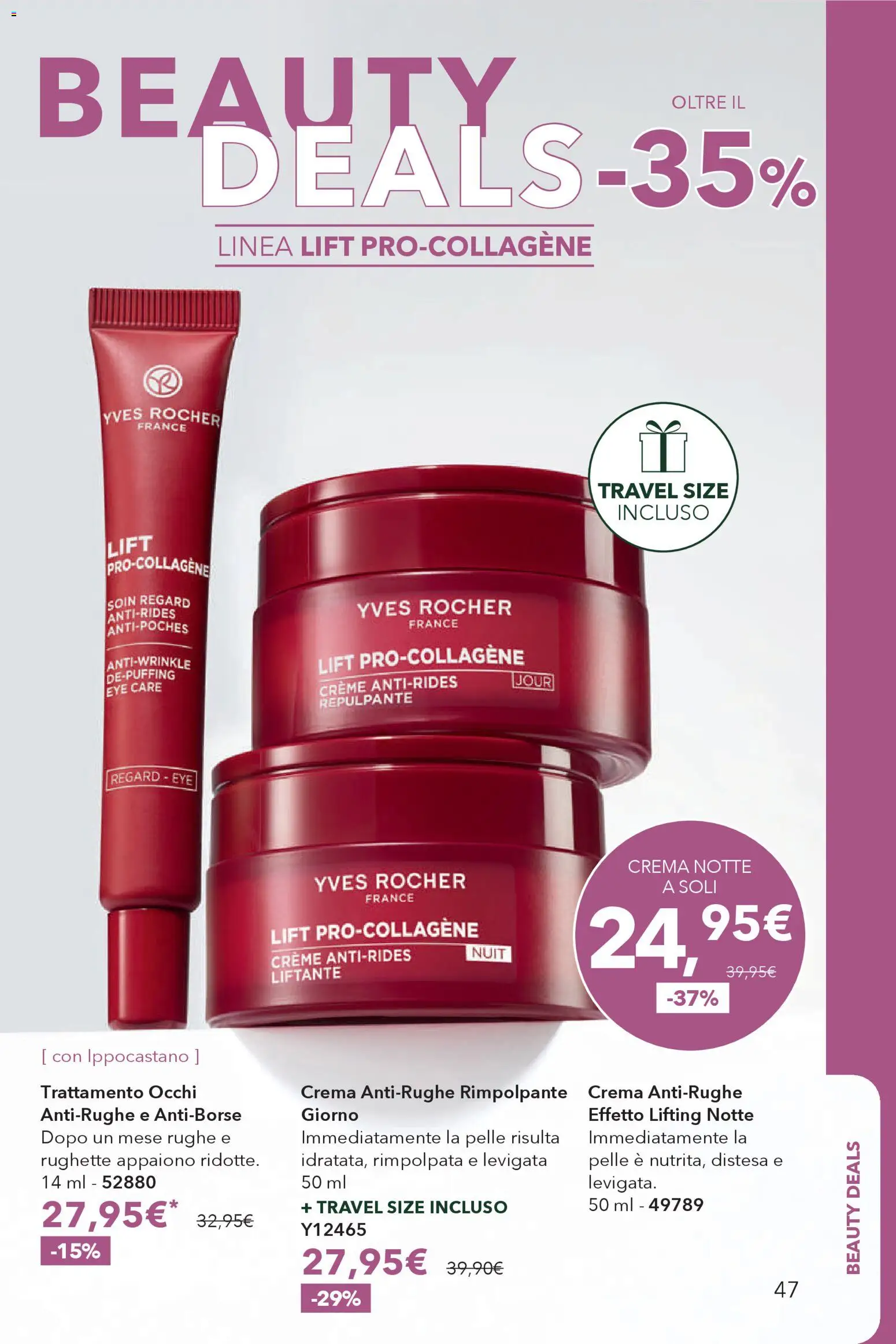 Volantino Yves Rocher del 16.12.2025 | Pagina: 47 | Prodotti: Crema