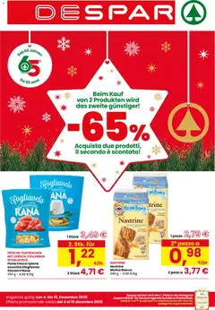 Anteprima del volantino Despar Bolzano catalogo valido a partire dal 04.12.2025