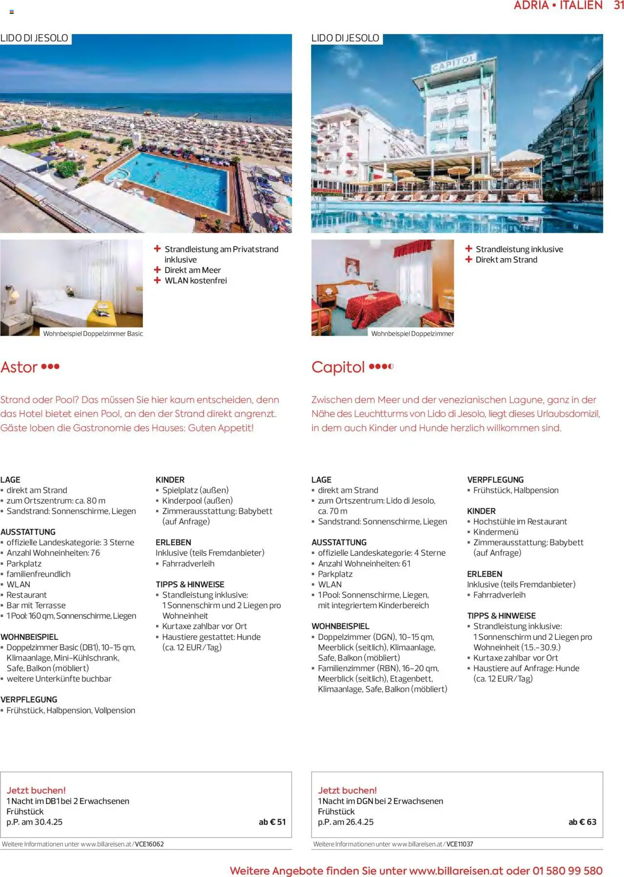 Billa Sommerkatalog 2025 gültig ab 09.01.2025 | Seite: 31 | Produkte: Babybett