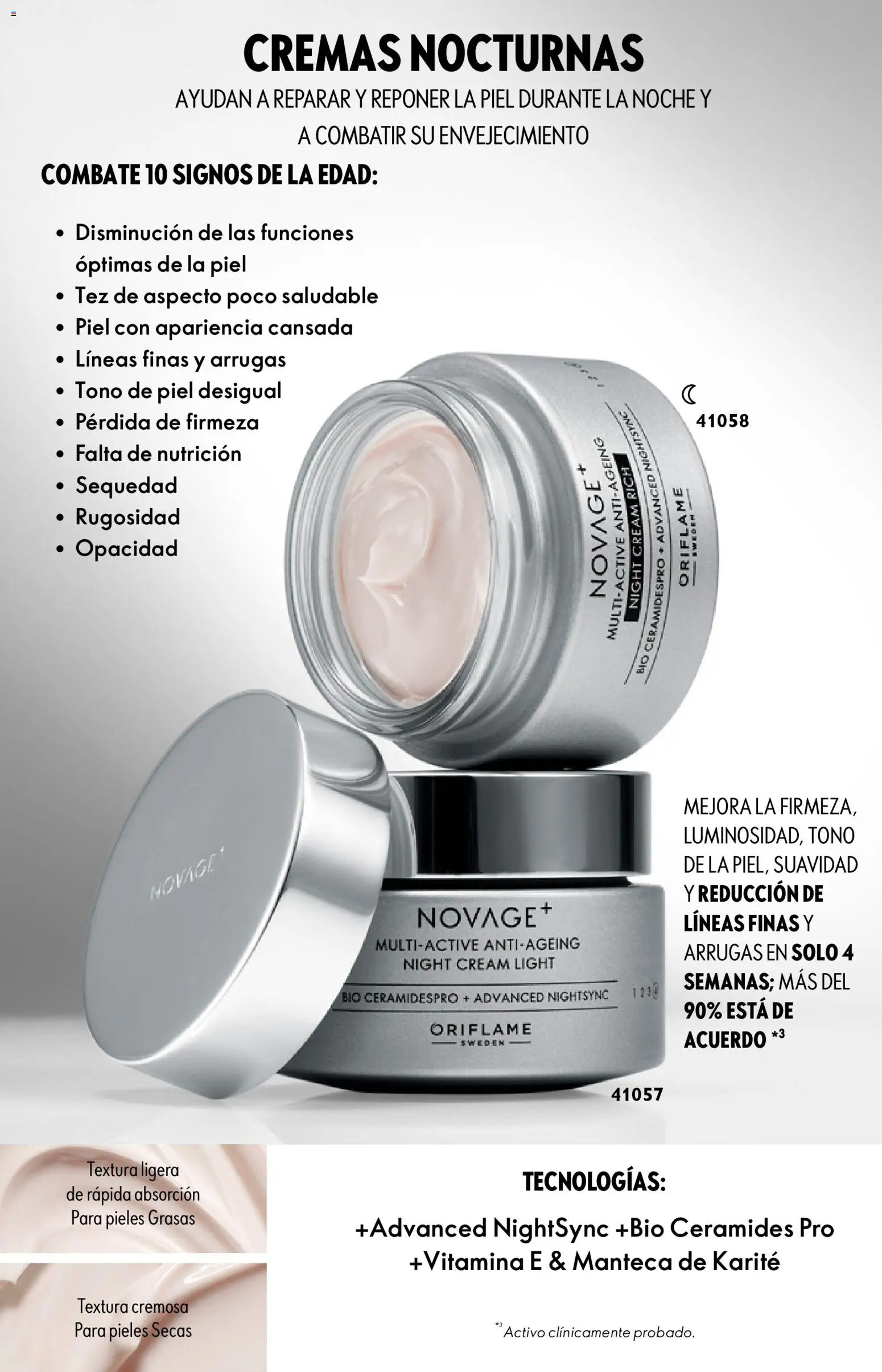 Oriflame - Guía de Producto Novage+ 2025 │ válido desde el 03.11.2025 | Página: 41 | Productos: Manteca, Γάλα σε σκόνη