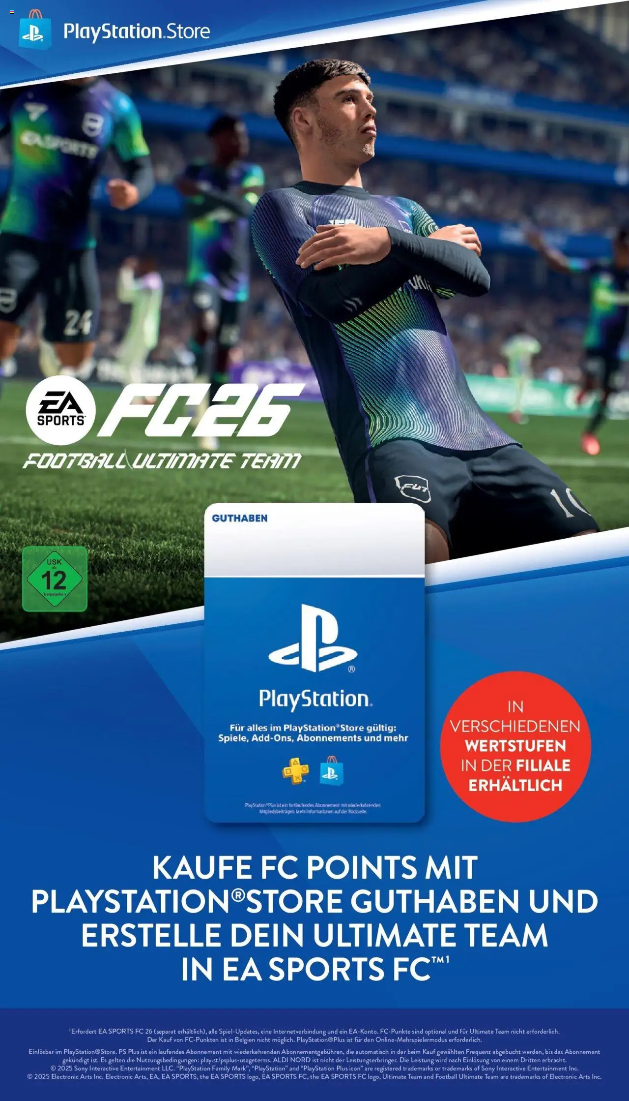 Aldi - ALDI Nord: Wochenangebote – gültig ab 28.09.2025 | Seite: 43 | Produkte: Playstation, Sony, Football