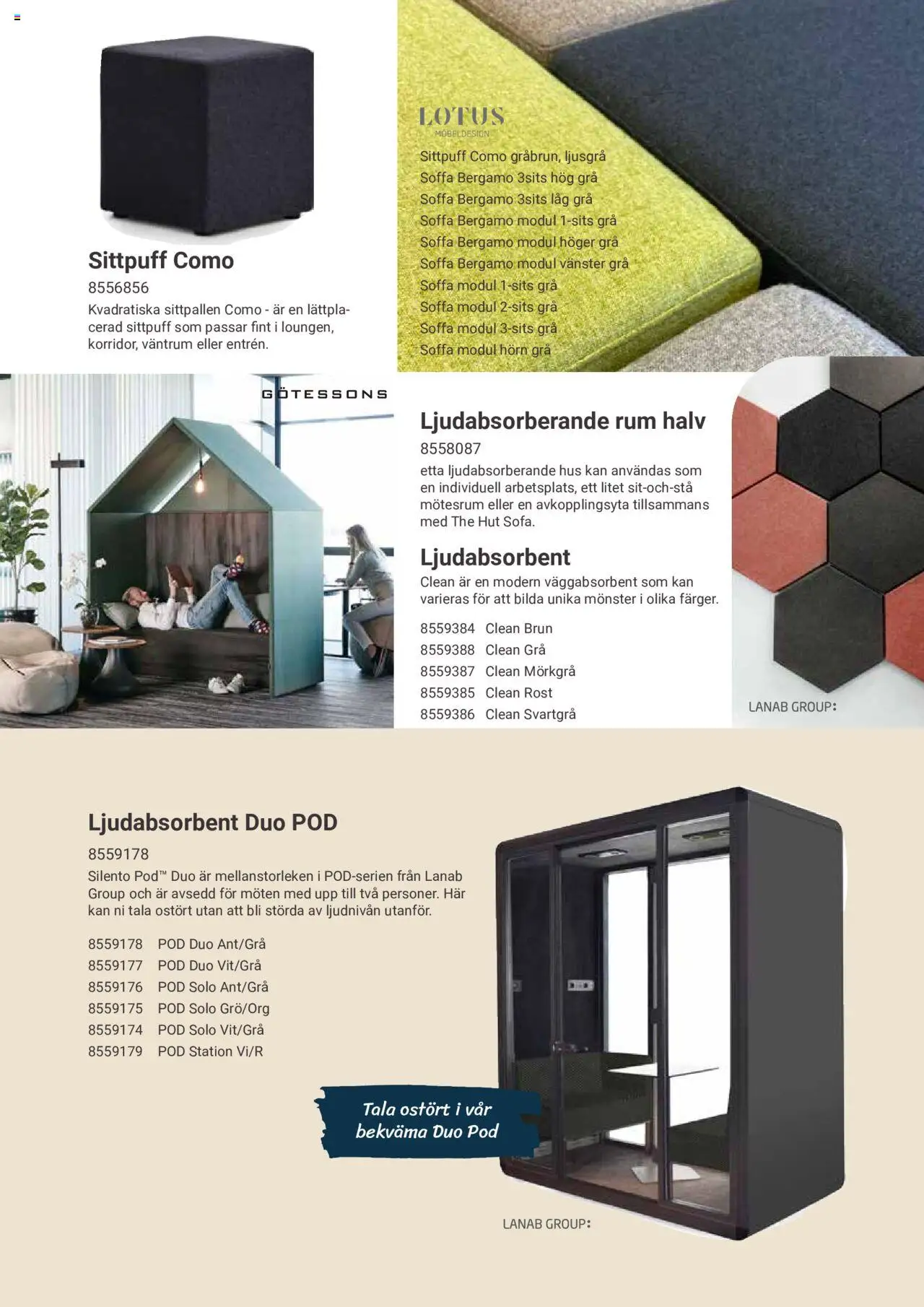 Office Depot reklamblad aktuell från 09.01.2024 | Sida: 37 | Produkter: Soffa