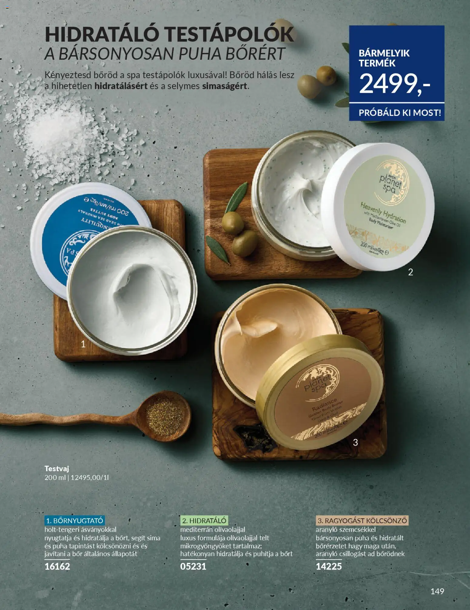 Avon akciós ujság - amely érvényes a következő dátumtól: 01.03.2026 | Oldal: 167 | Termékek: Body, Bor