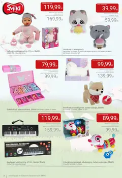 Pogląd oferty "Smyk gazetka" - ważna od 24.03.2026 | Strona: 2 | Produkty: Lalka