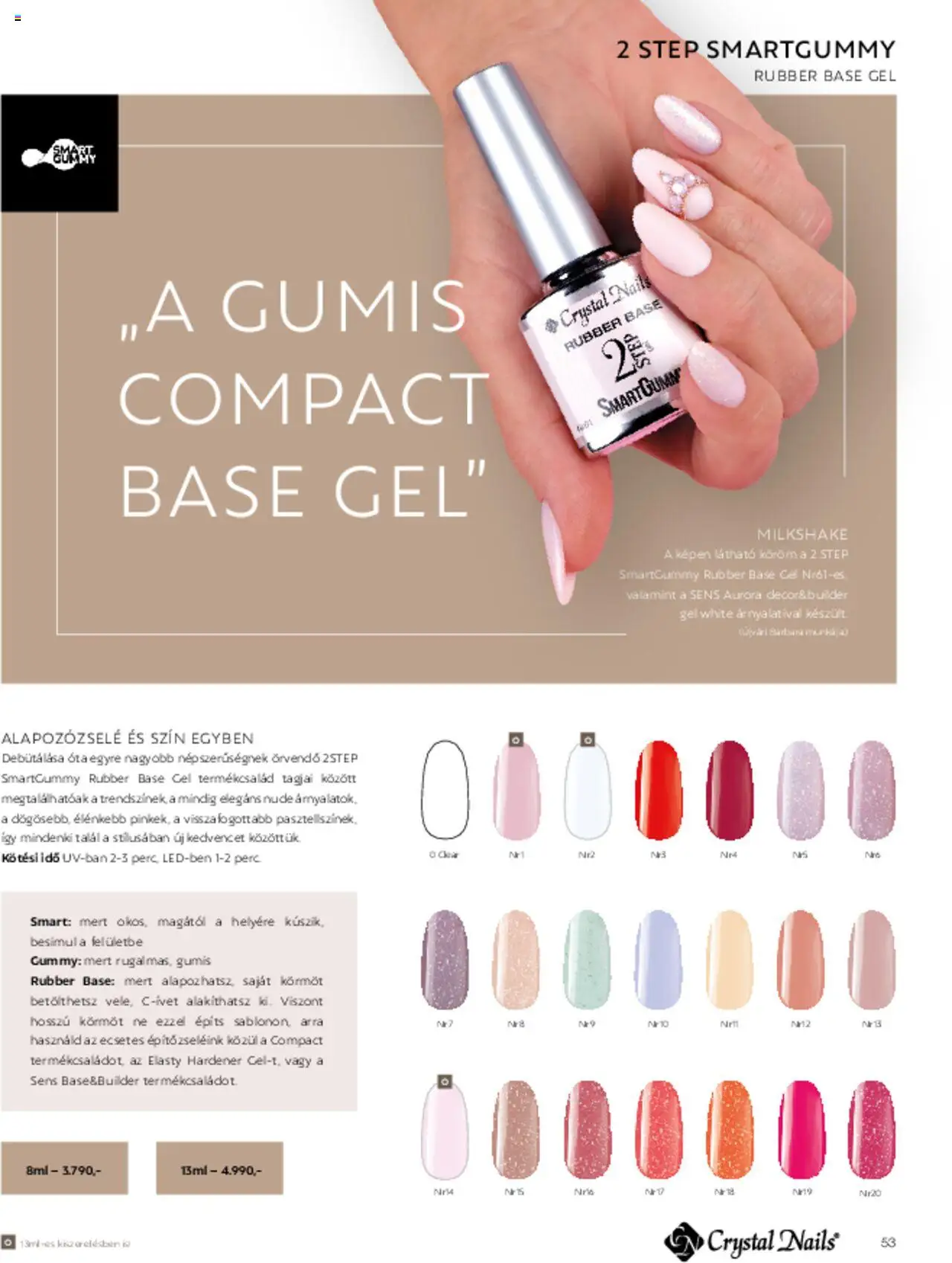 Crystal Nails akciós ujság - amely érvényes a következő dátumtól: 01.03.2025 | Oldal: 53