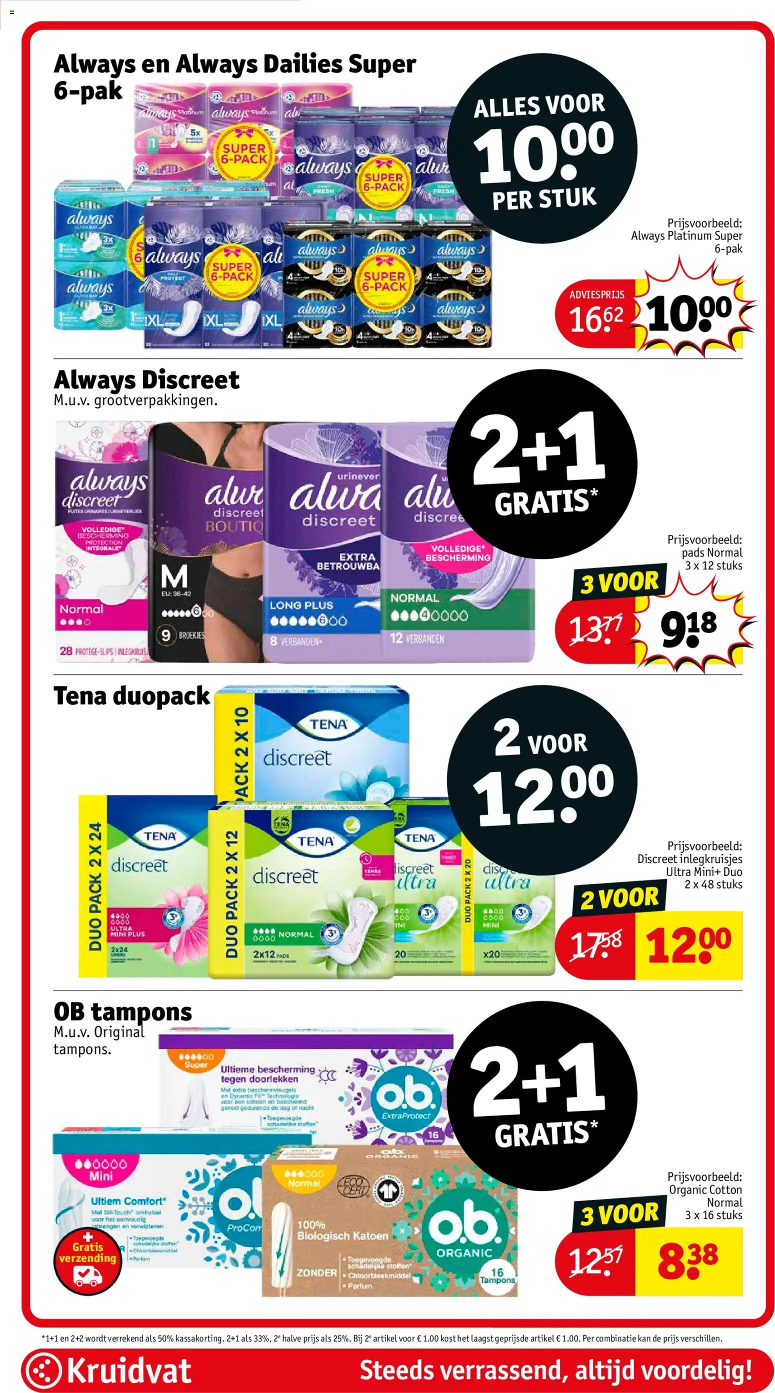 {H1} | Pagina: 58 | Producten: Kan, Parfum, Pads, Tampons