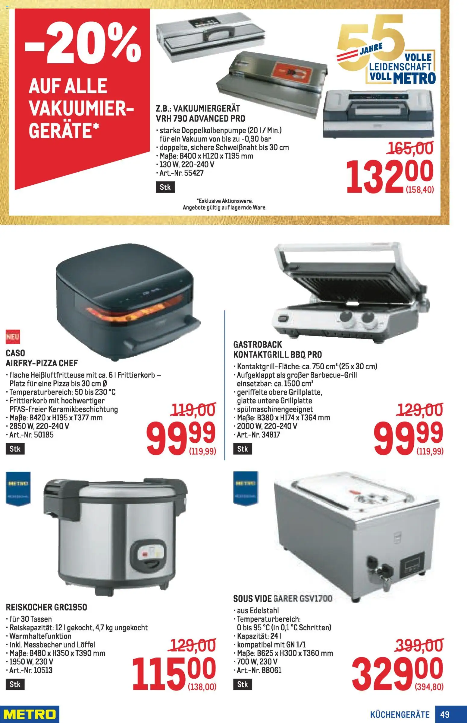 Metro angebote Profi gültig ab 16.04.2026 | Seite: 49