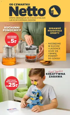 Pogląd oferty "Netto gazetka - Non Food" - ważna od 21.08.2025