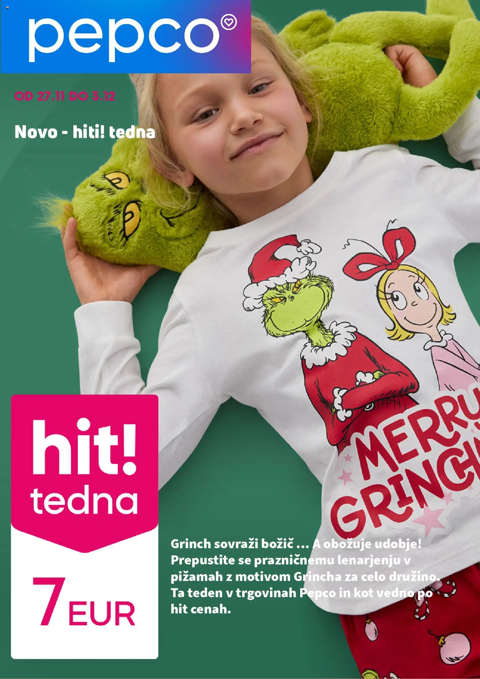 Novi Pepco katalog ponudbe – veljaven od 27.11.2025 | Stran: 1