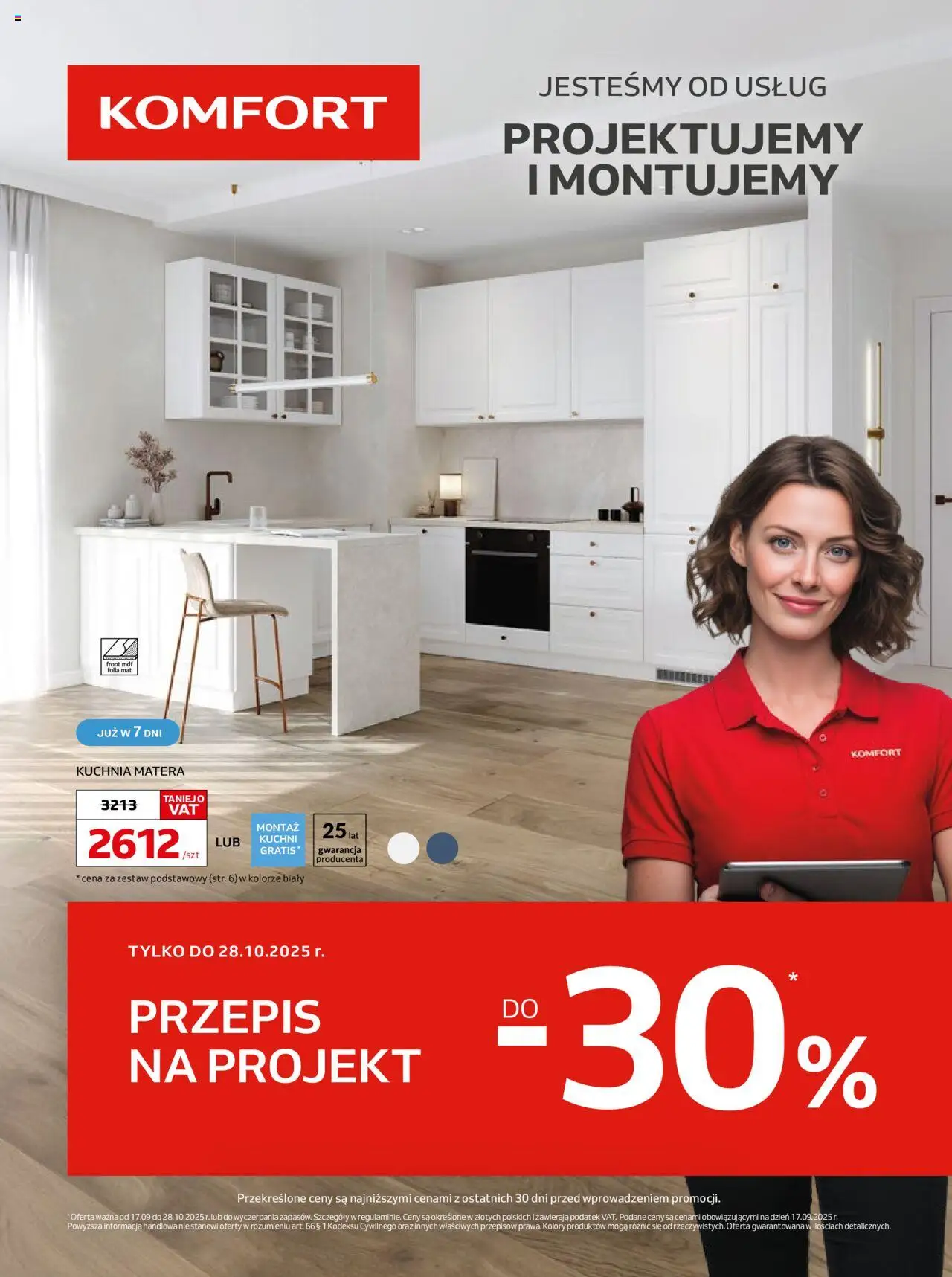 Komfort Gazetka od 17.09.2025 | Strona: 1