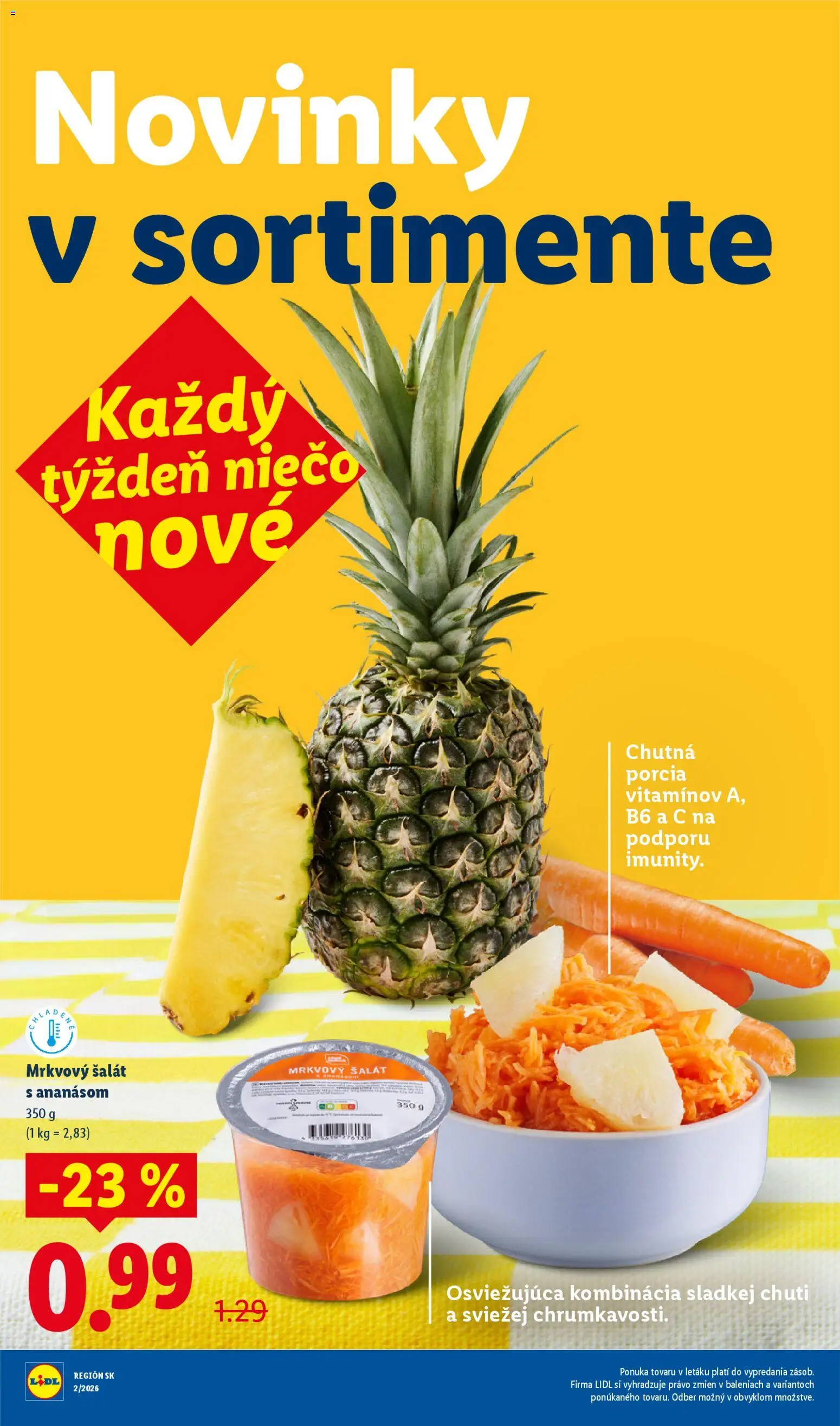 Nové Lidl akcie – leták je platný od 05.01.2026 | Strana: 24 | Produkty: Šalát
