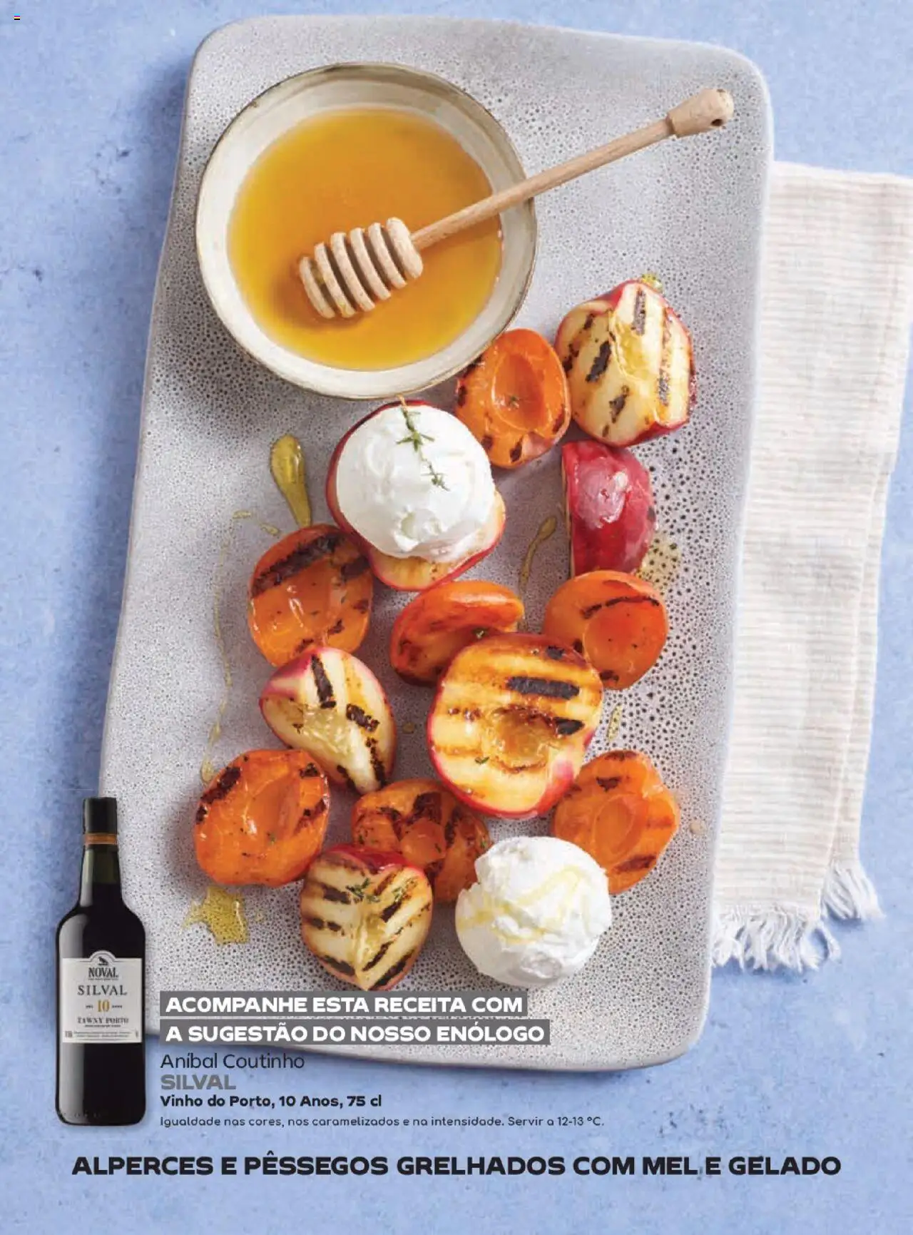Continente - Magazine │ válido de 01.07.2025 | Página: 19 | Produtos: Pêssegos, Gelado, Vinho, Mel