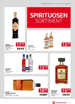 Transgourmet Zustellaktion ab 01.12.2025 gültig | Seite: 25 | Produkte: Whiskey, Bourbon