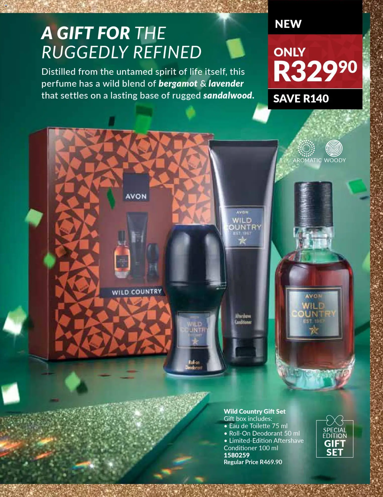 New Avon catalogue – valid from 01.12.2025 | Page: 11 | Products: Box, Eau de toilette, Conditioner, Deodorant