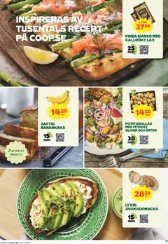 Coop Daglivs erbjudanden - Förhandsvisning av reklamblad från butik Coop Daglivs aktuell från 13.04.2026 | Sida: 11 | Produkter: Oliver, Potatissallad, Fetaost, Lax