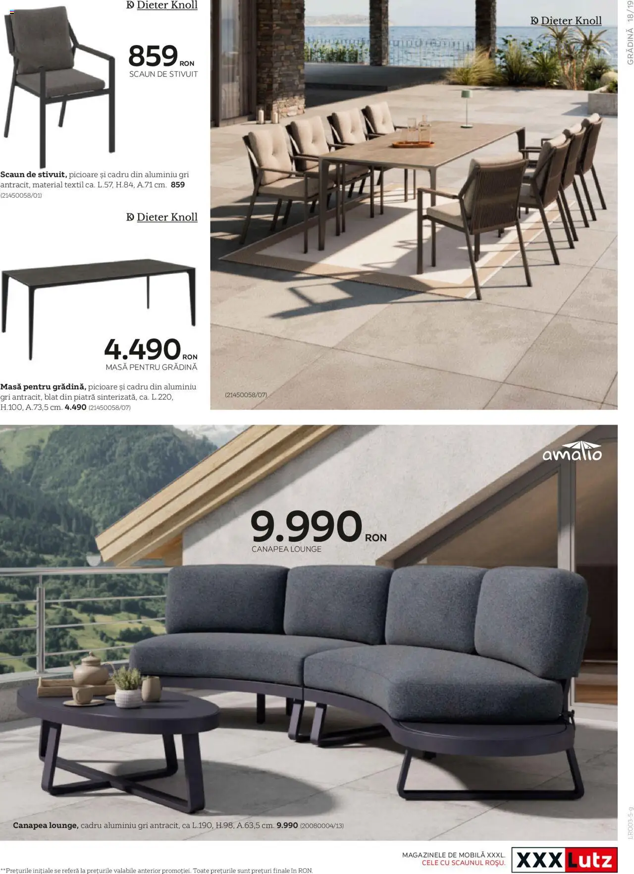 XXXLutz catalog - Grădină – valabil de la 10.03.2025 | Pagină: 19 | Produse: Canapea, Masă, Scaun