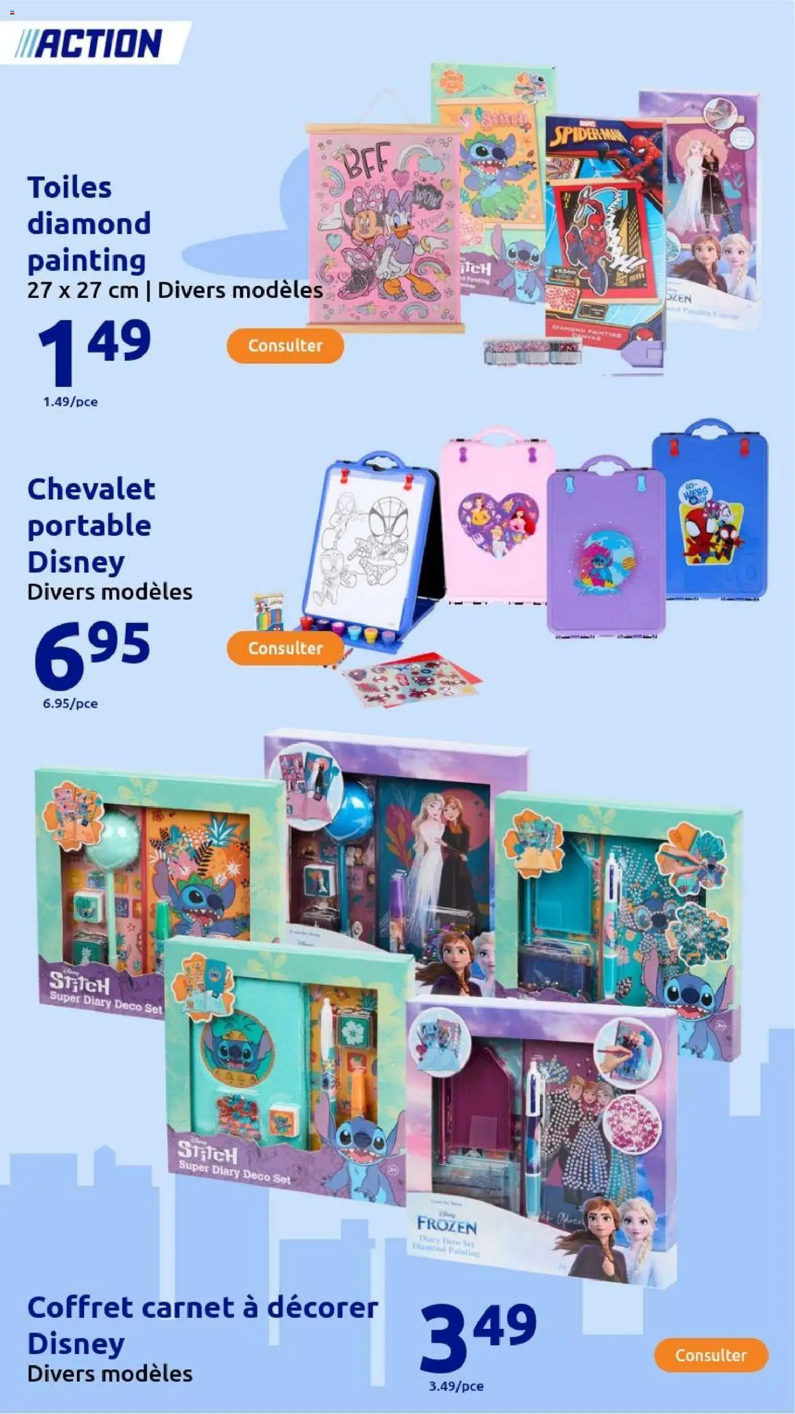 {H1} | Page: 139 | Produits: Diamond painting, Chevalet, Portable