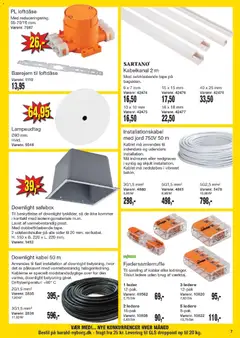 Harald Nyborg - Tilbudsavis gyldig fra 01.01.2026 | Side: 7 | Produkter: Kabler, Kabel