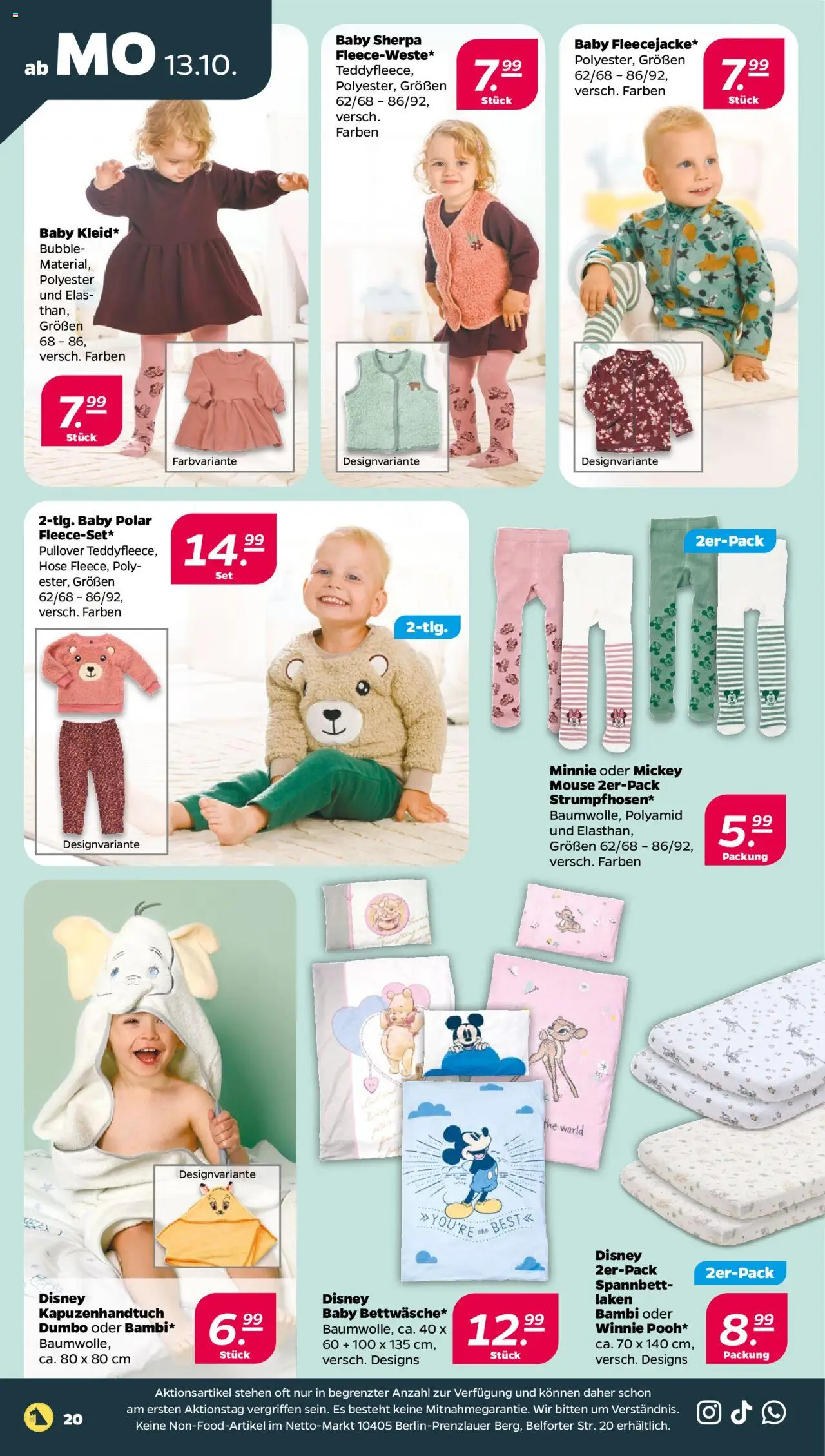 Netto Prospekt 	 – gültig ab 13.10.2025 | Seite: 20 | Produkte: Pullover, Hose