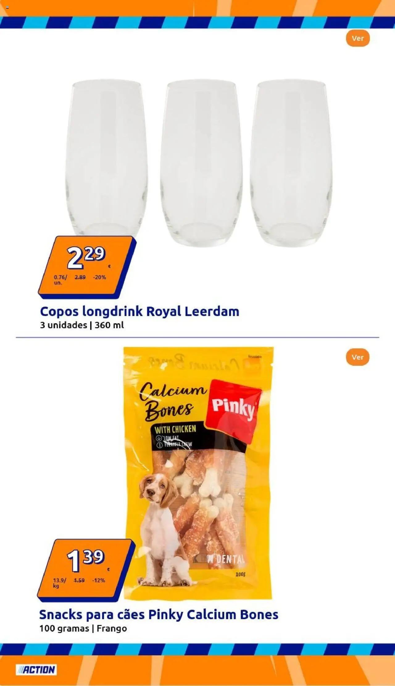 Action - folheto │ válido de 16.07.2025 | Página: 2 | Produtos: Copos, Frango