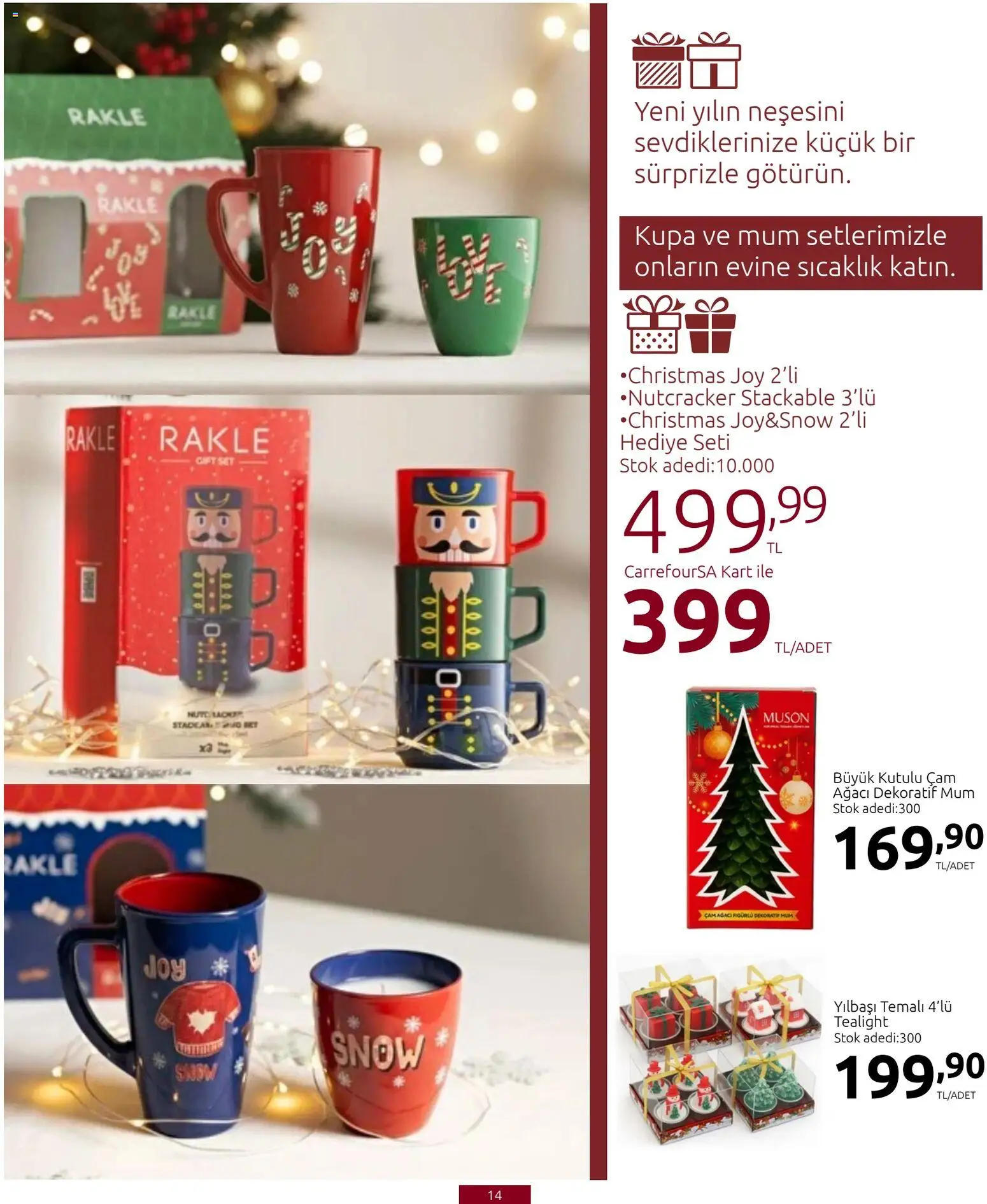 CarrefourSA Katalog Yeni Yılda ne lazımsa - 18.12.2025 tarihinden itibaren geçerlidir | Sayfa: 16