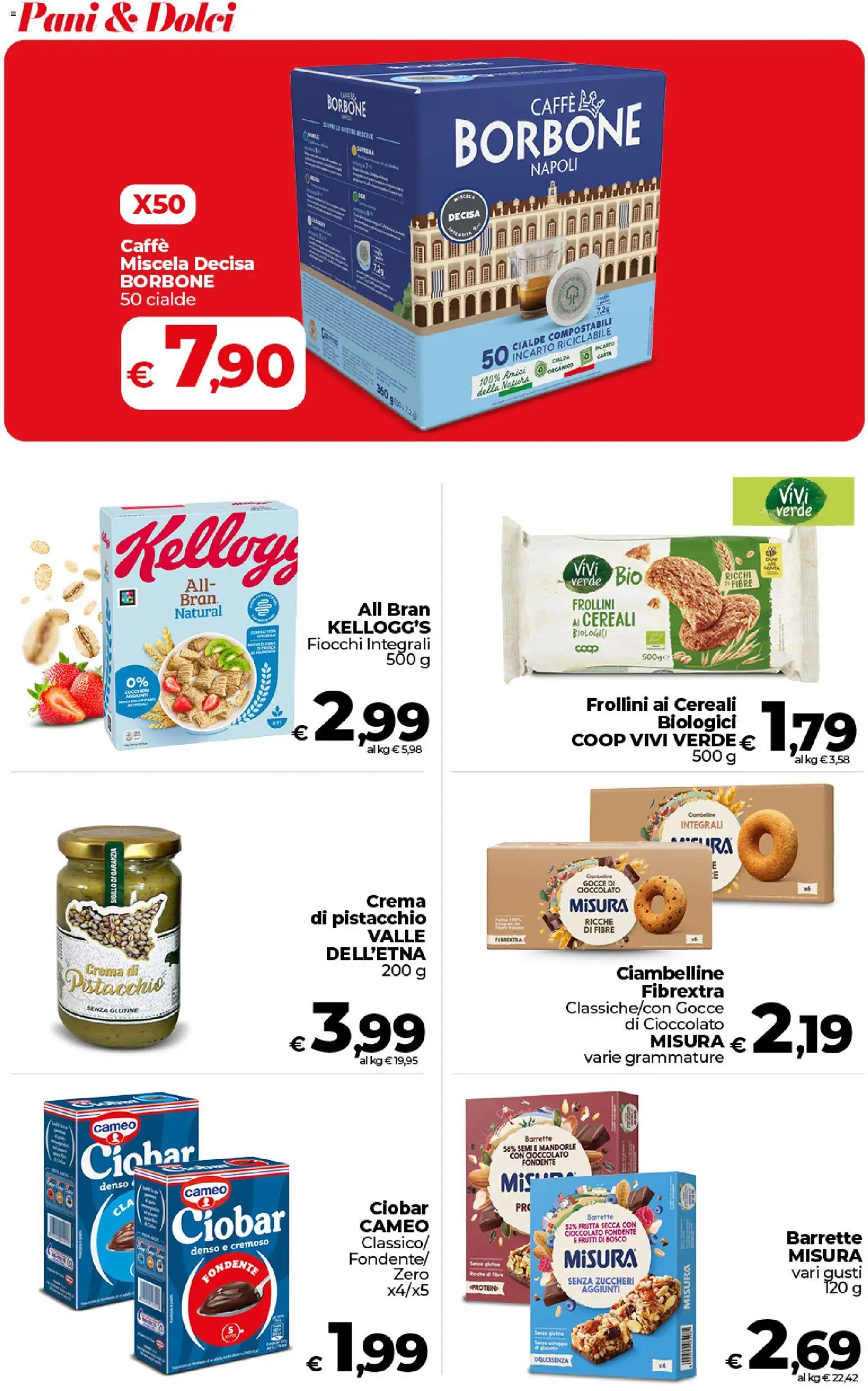 Volantino COOP del 27.01.2026 | Pagina: 25 | Prodotti: Crema, Caffè, Fiocchi, Frutta
