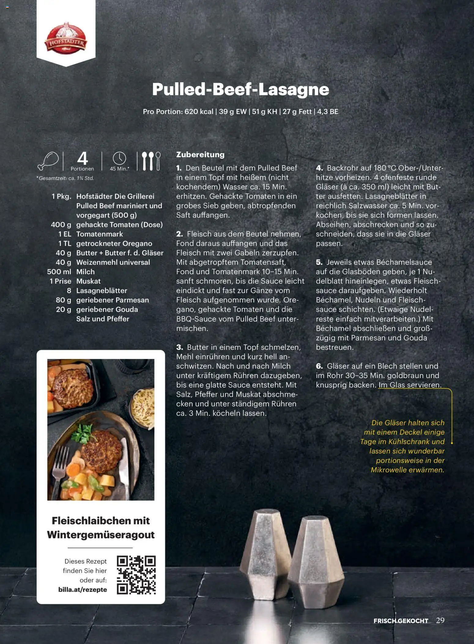 Billa AT akciós ujság - amely érvényes a következő dátumtól: 01.01.2026 | Oldal: 25 | Termékek: Gouda, Oregánó, Só