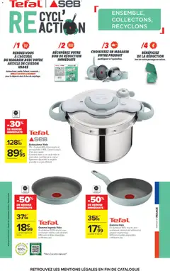 Carrefour - Prévisualisation de Carrefour catalogue valide à partir de 21.04.2026 | Page: 69 | Produits: Poêle, Autocuiseur, Casserole, Tefal