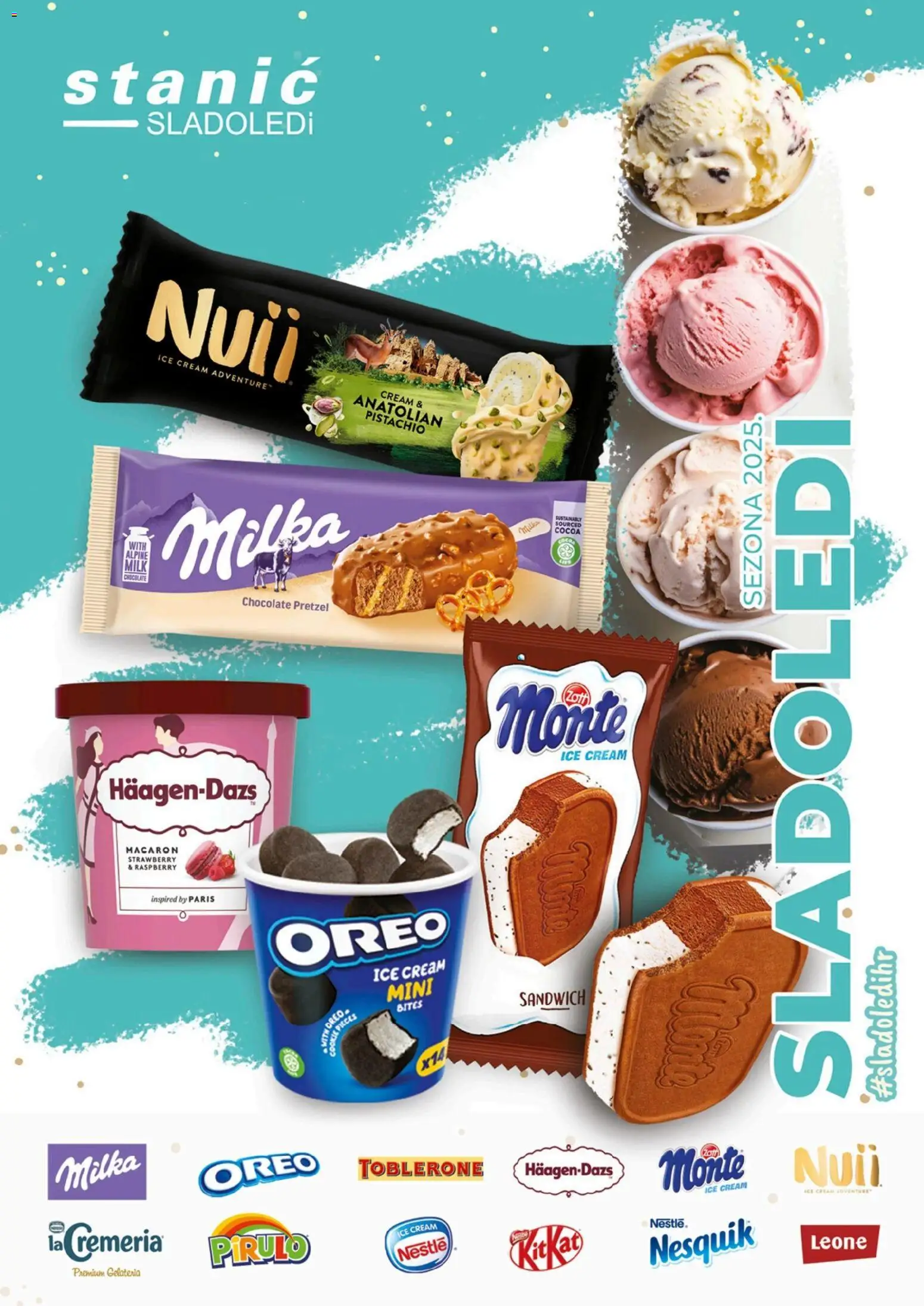 Stanić Diskont katalog | vrijedi od 01.01.2025 | Stranica: 1 | Proizvodi: Nesquik, Milka