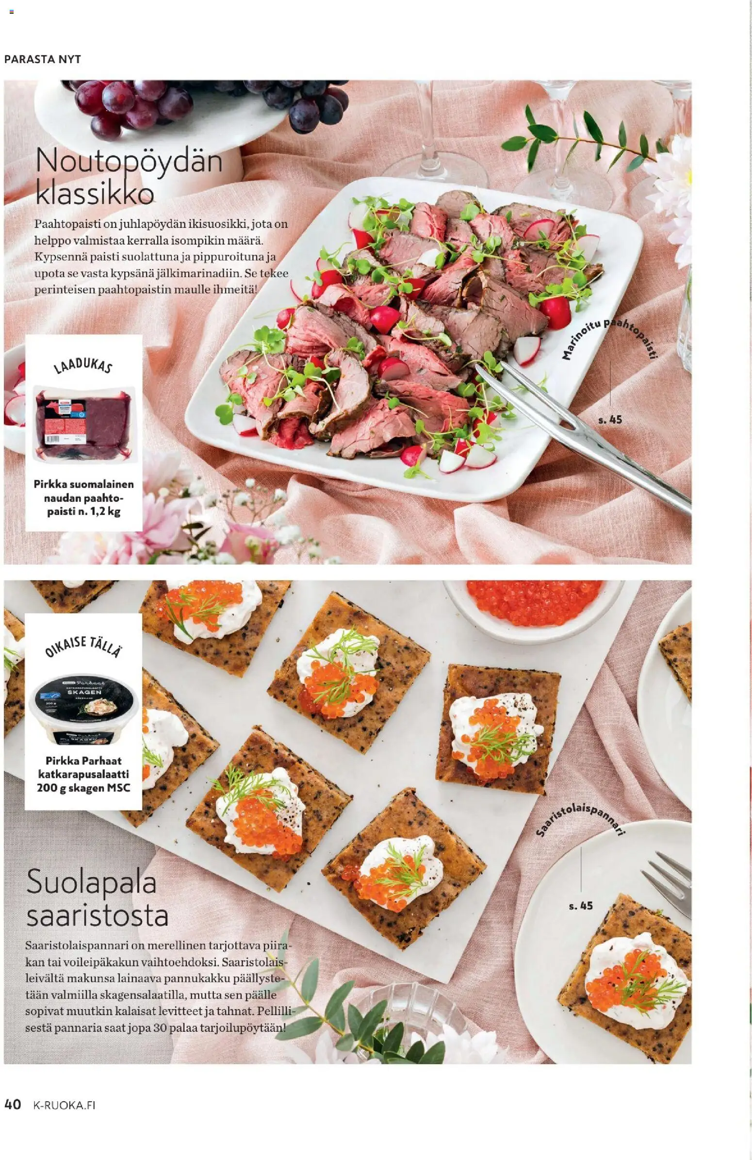K-Market tarjoukset - K-Ruoka – voimassa 06.05.2026 alkaen | Sivu: 40