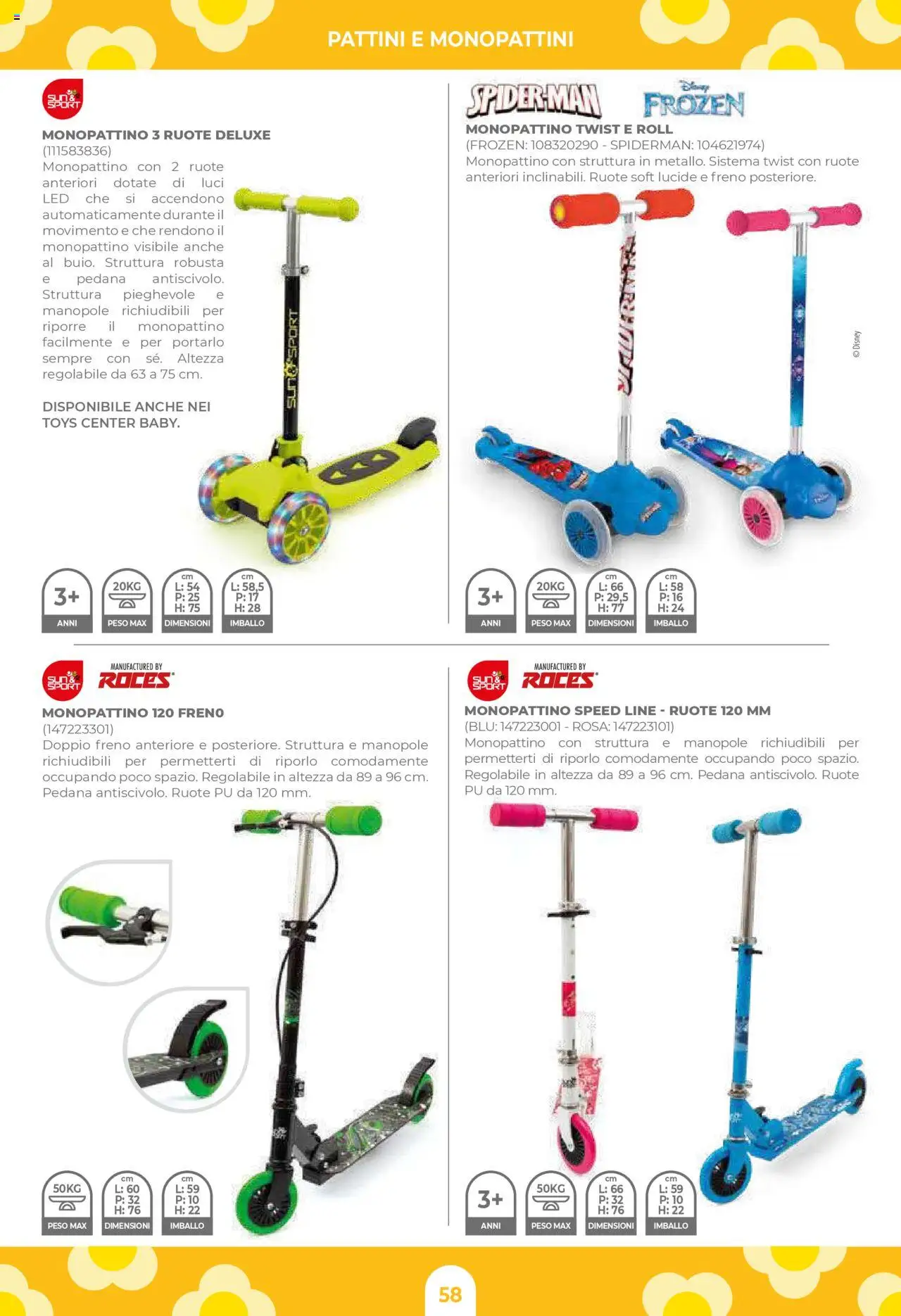 Volantino Toys Center del 03.04.2025 | Pagina: 60 | Prodotti: Monopattino