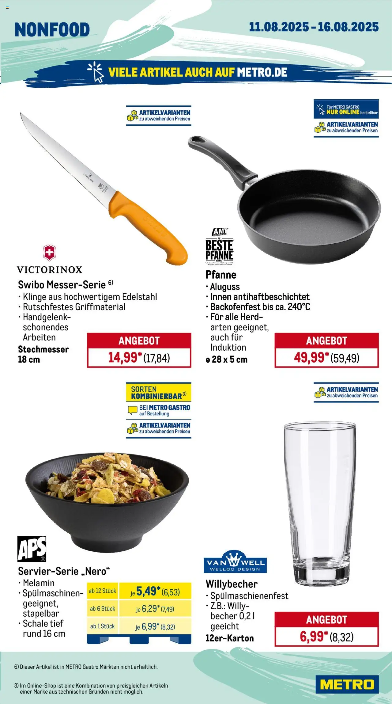 Metro Wochen-Angebote Gastro - gültig ab dem 11.08.2025 | Seite: 19 | Produkte: Herd