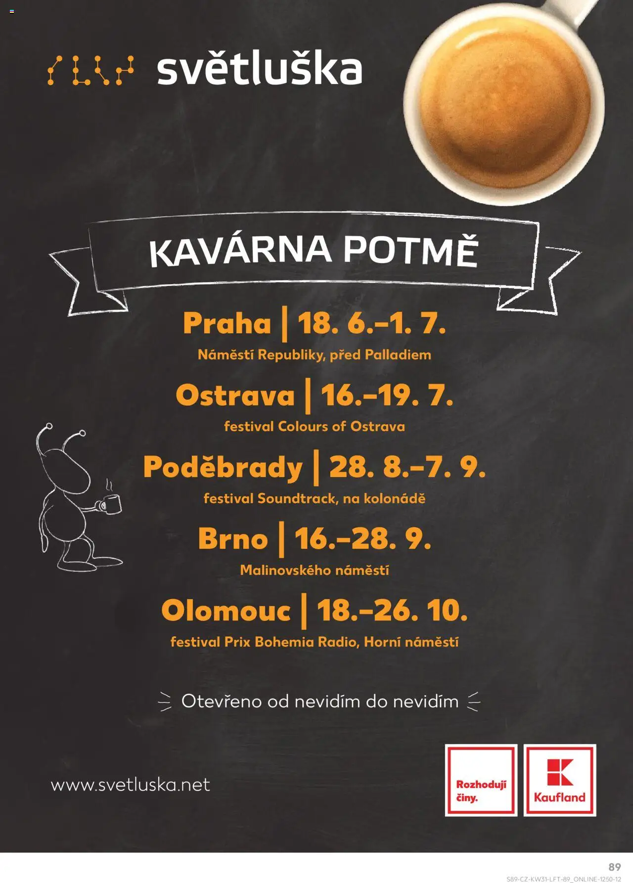 Kaufland leták - Plzeň Bory od 30.07.2025 | Strana: 89