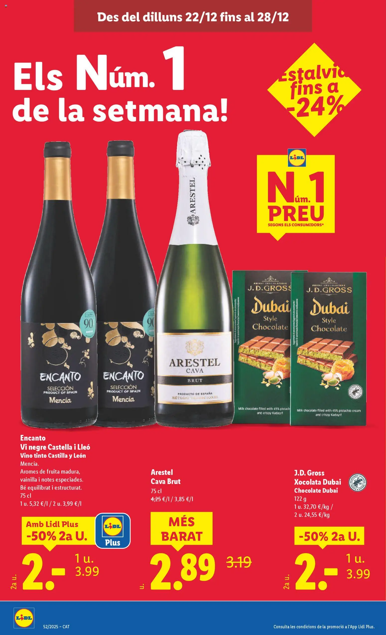 Lidl folleto │ válido desde el 22.12.2025 | Página: 34 | Productos: Chocolate, Vino