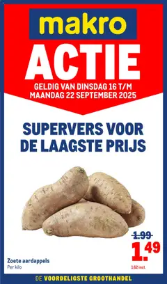 Makro - Versdeals - Voorbeeld van een folder van Makro, geldig van 16.09.2025