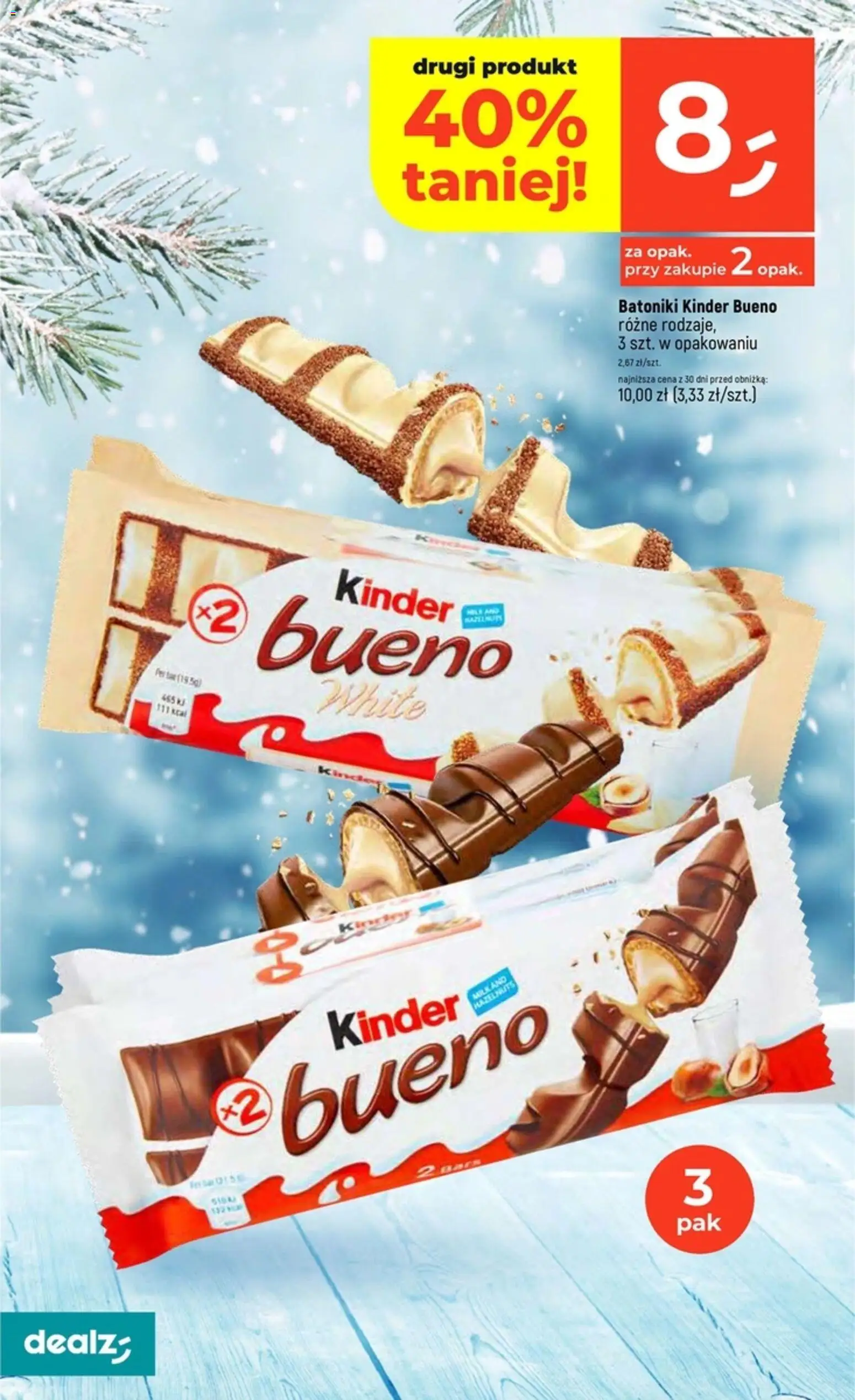Dealz Black Friday od 27.11.2025 | Strona: 16 | Produkty: Kinder Bueno